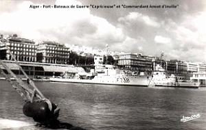 Alger - Port - Bateaux de Guerre